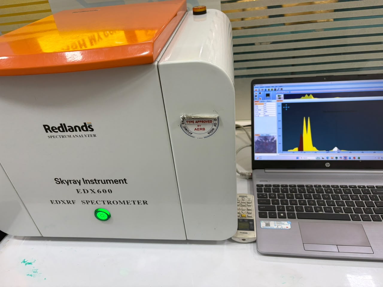 XRF gold testing machine used for gold purity testing